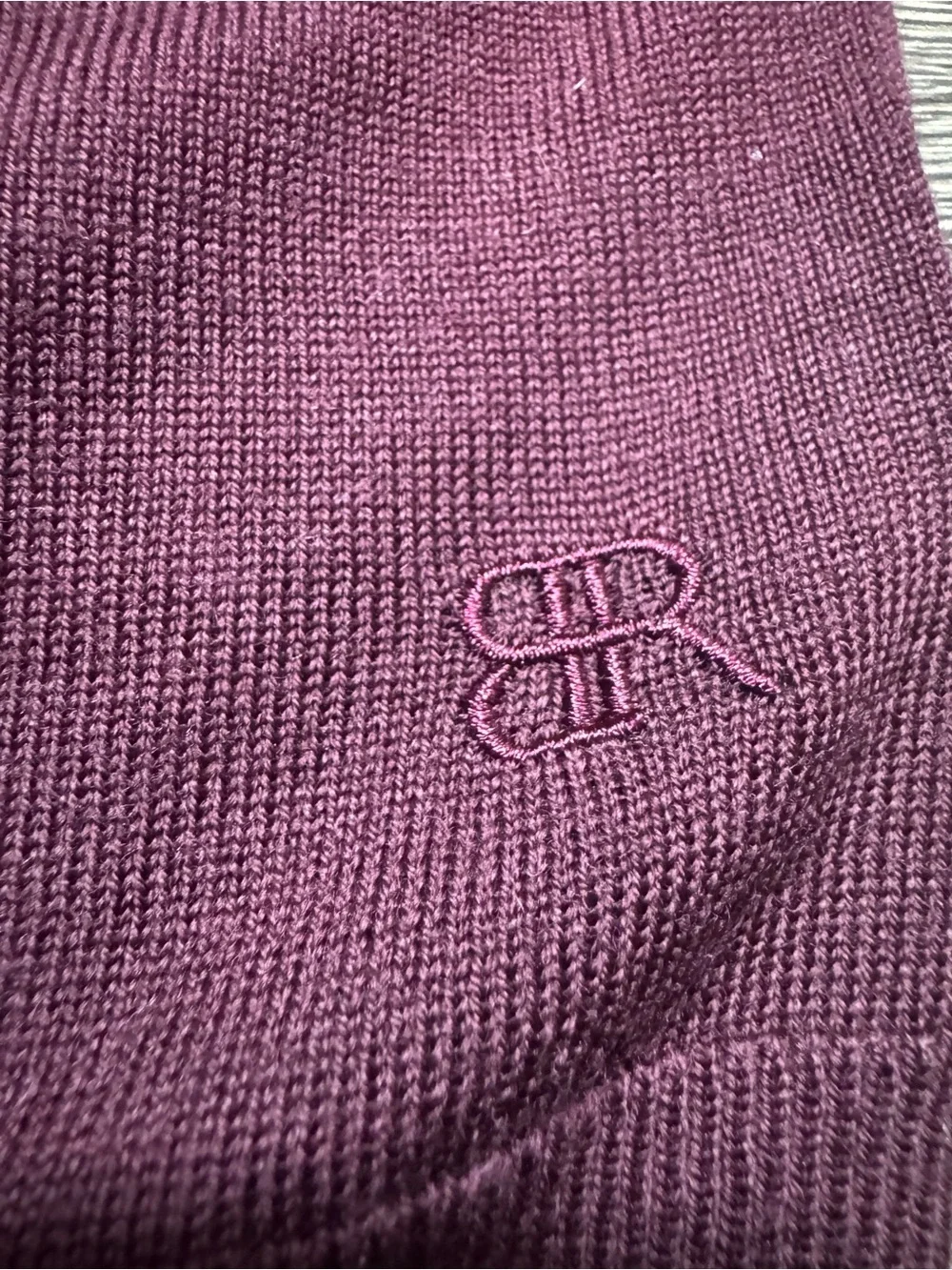 Banana Republic Men's Crewneck Sweater in Deep Wine